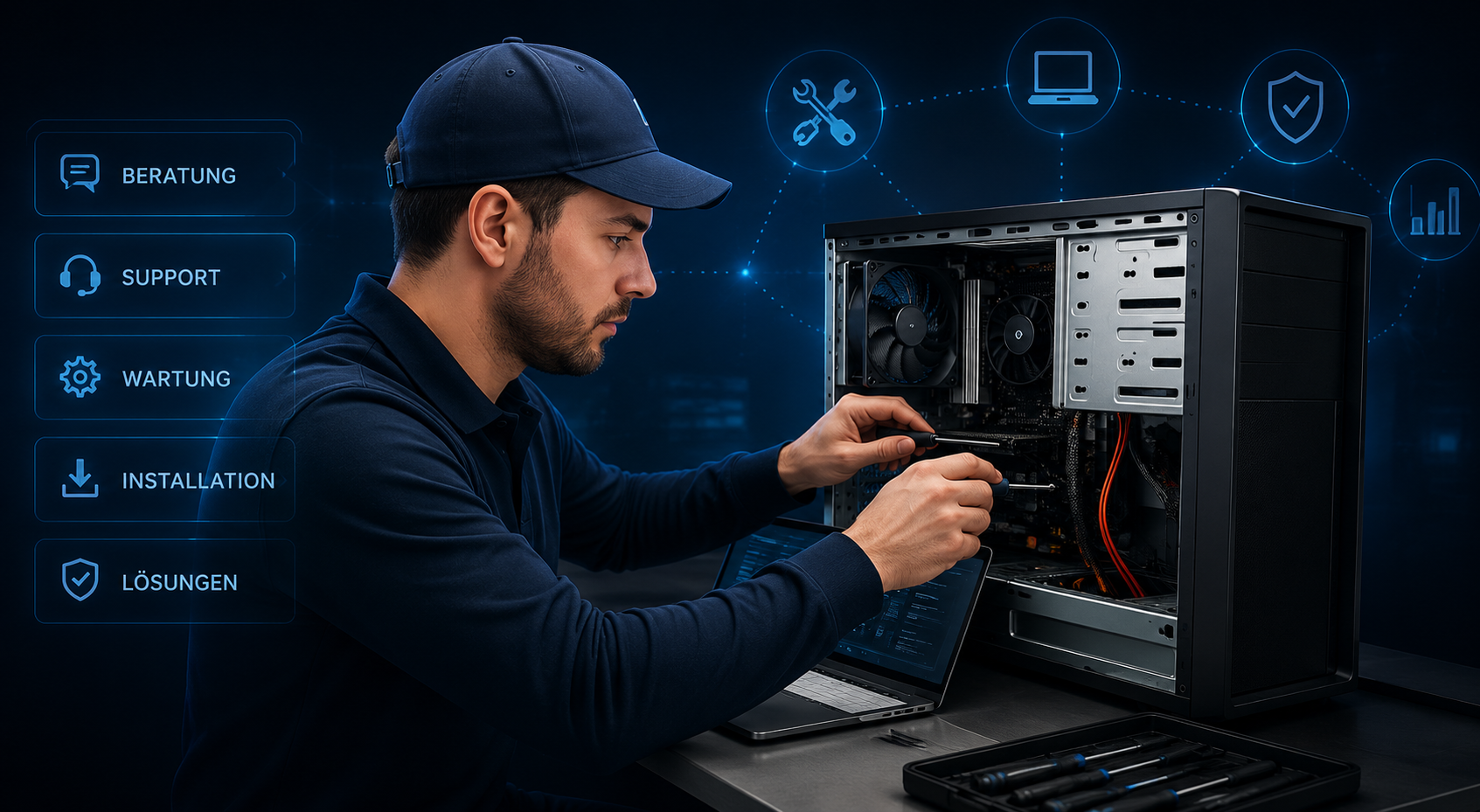 IT-Dienstleistungen und technischer Service
